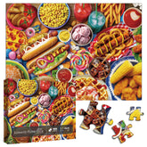 Puzzles Jigsaw de Pique-nique Détendu 1000 Pièces